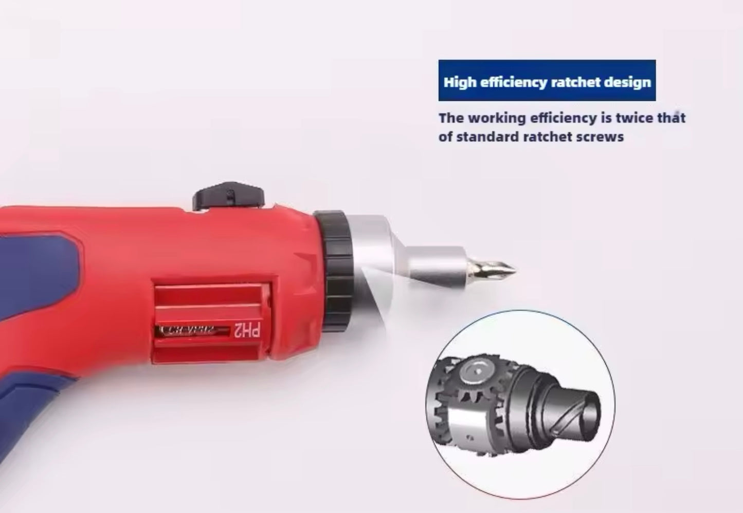 WORKPRO 24-IN-1 Ratchet Screwdriver Gun
