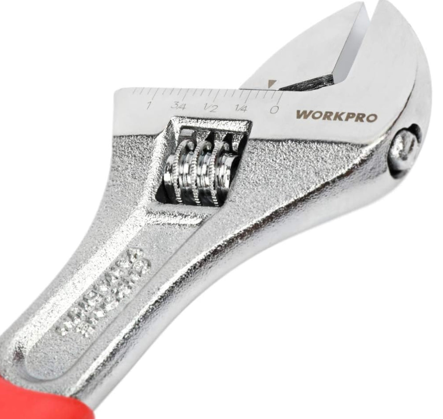 WORKPRO 3-piece Adjustable Wrench Set w/ Rubberized Anti-Slip Grips - 10”, 8”, 6”