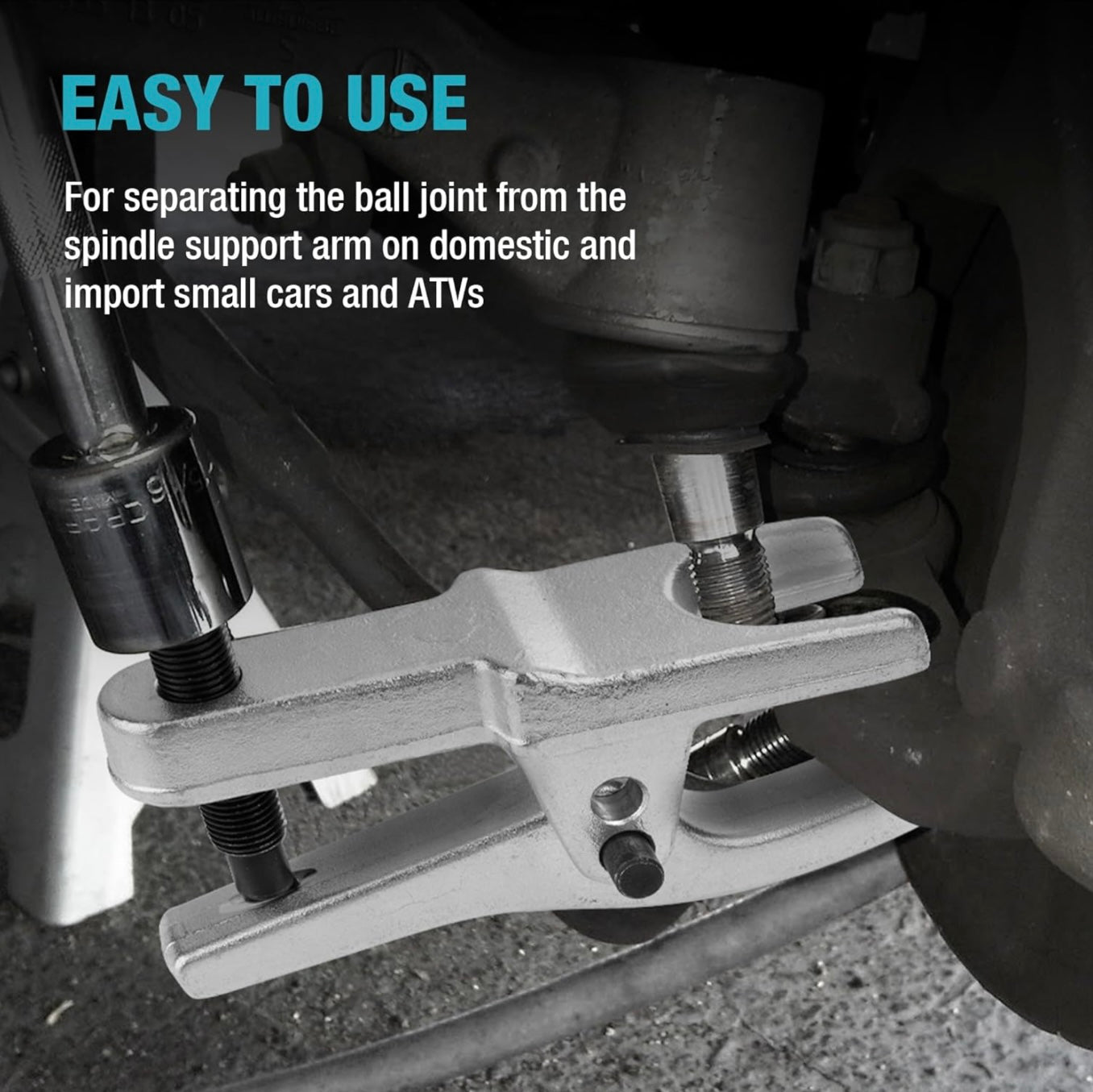 DURATECH Ball Joint Separator, Adjusts from 1-1/3" to 2-1/8"