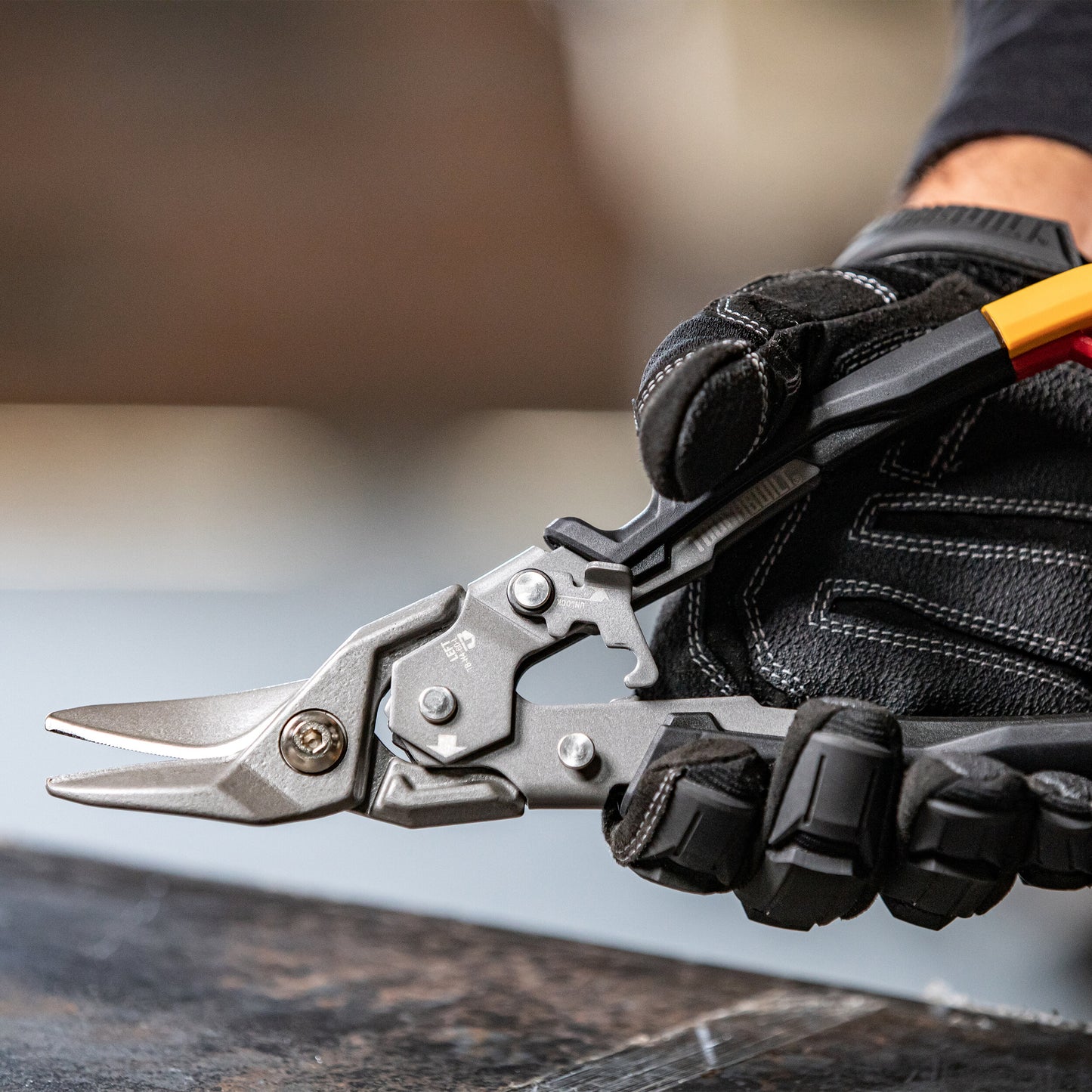 TOUGHBUILT Left Cut Aviation Snips