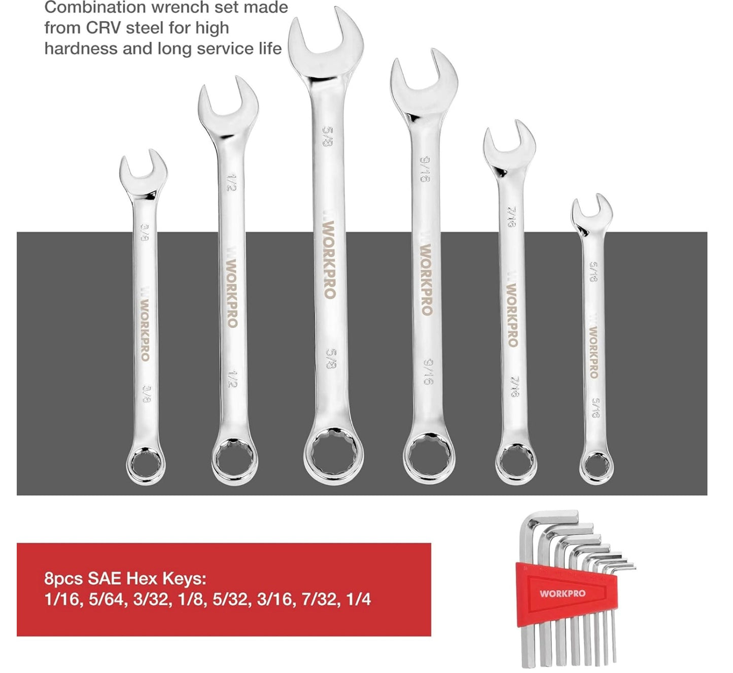 WORKPRO 87Pc Household Hand Tool Kit