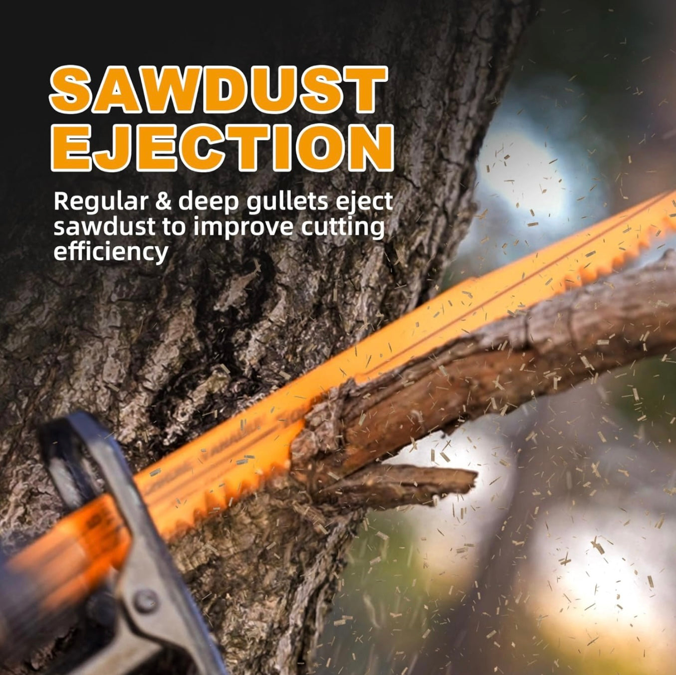TOLESA 12PK 6”+ 9” Wood Pruning CR-V Reciprocating Saw Blades