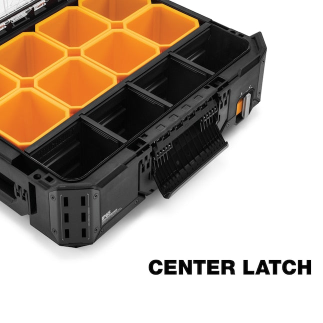 TOUGHBUILT STACKTECH 11-Compartment Large Plastic Small Parts Organizer
