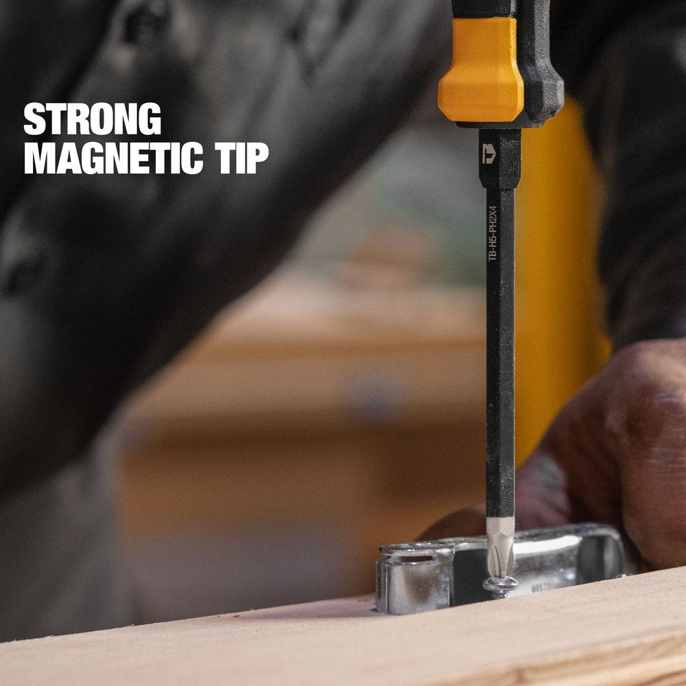TOUGHBUILT Standard 8 Piece Screwdriver Set