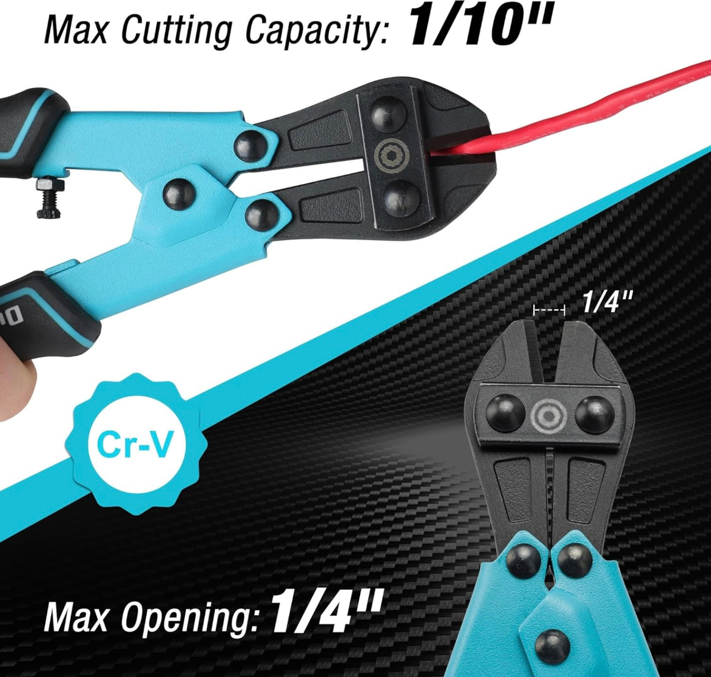 DURATECH 8” Mini Bolt Cutter
