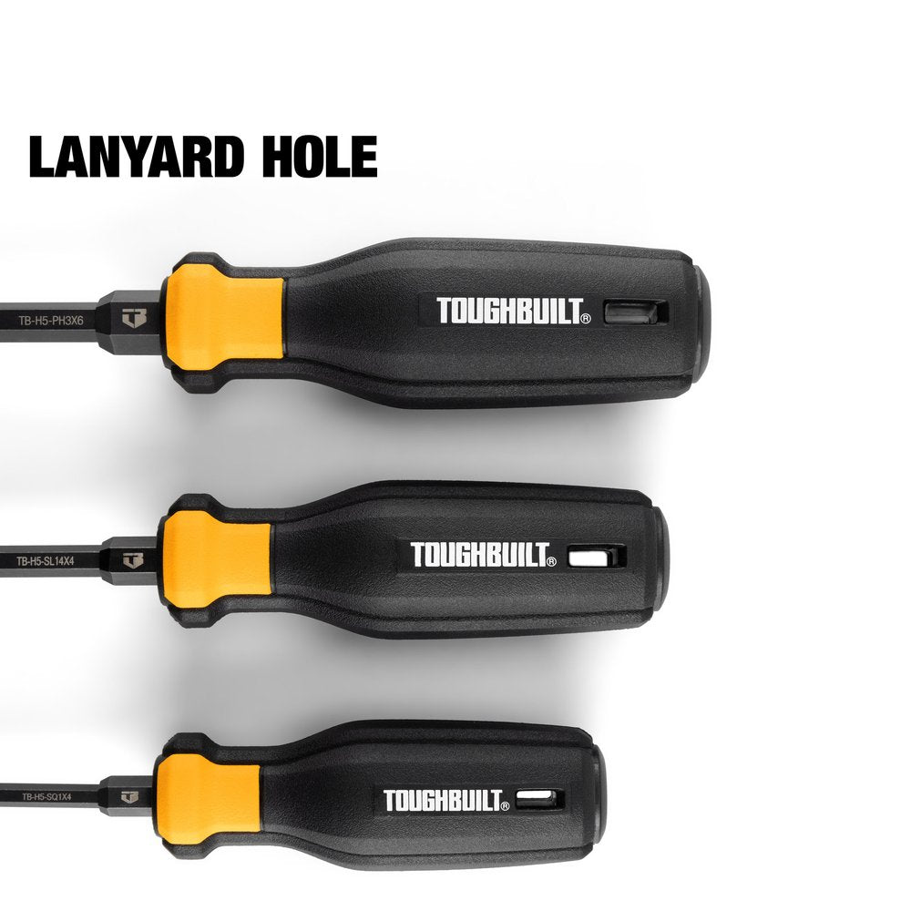 TOUGHBUILT Standard 8 Piece Screwdriver Set