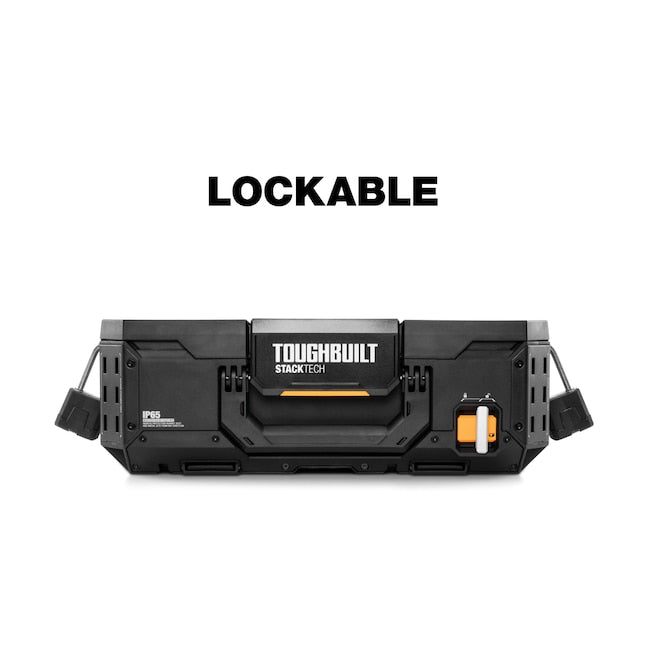 TOUGHBUILT STACKTECH Plastic/Metal Tool Box