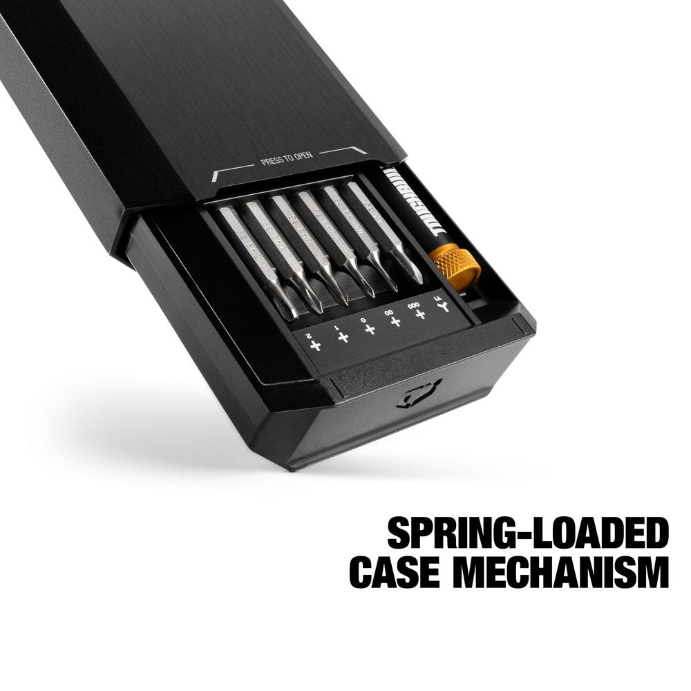 TOUGHBUILT 24-Bit Precision Multi-Bit Driver + Case