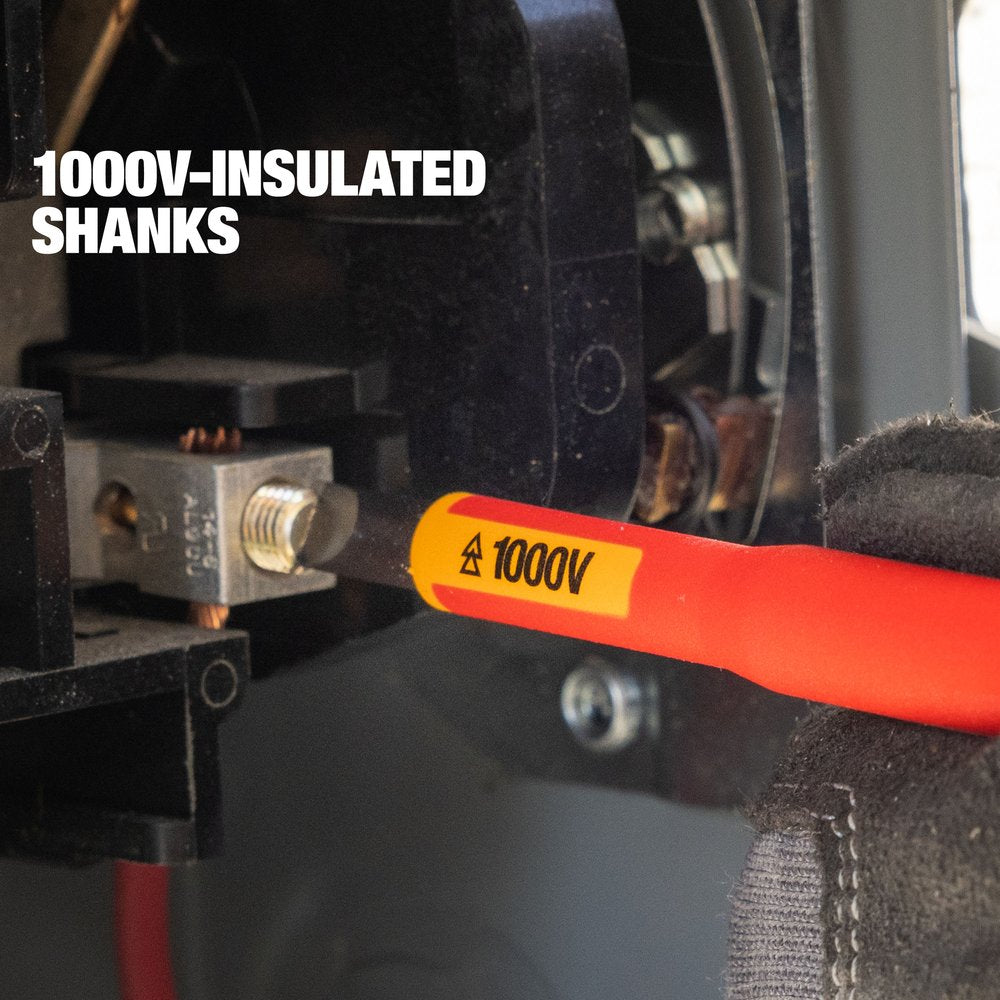 TOUGHBUILT 3Pc. 1000v Insulated Screwdriver Set