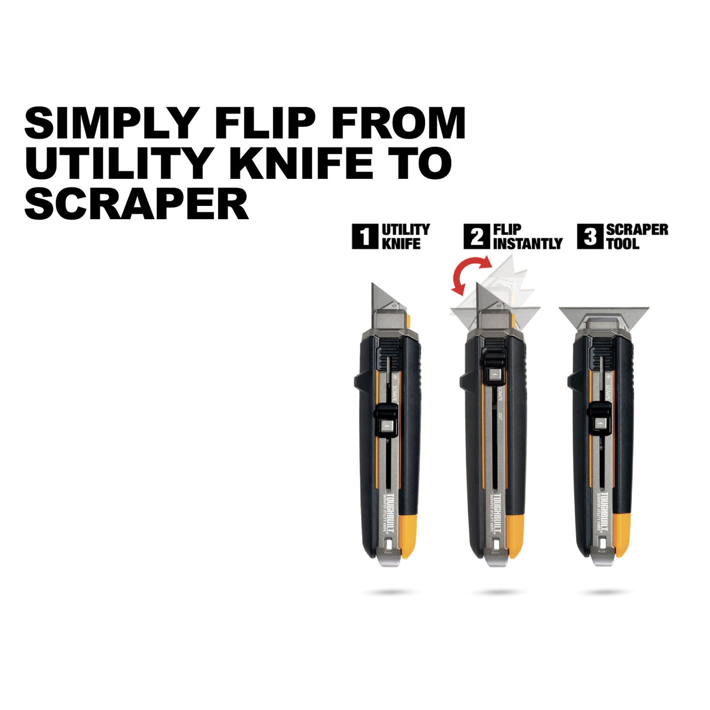 TOUGHBUILT Scraper Utility Knife