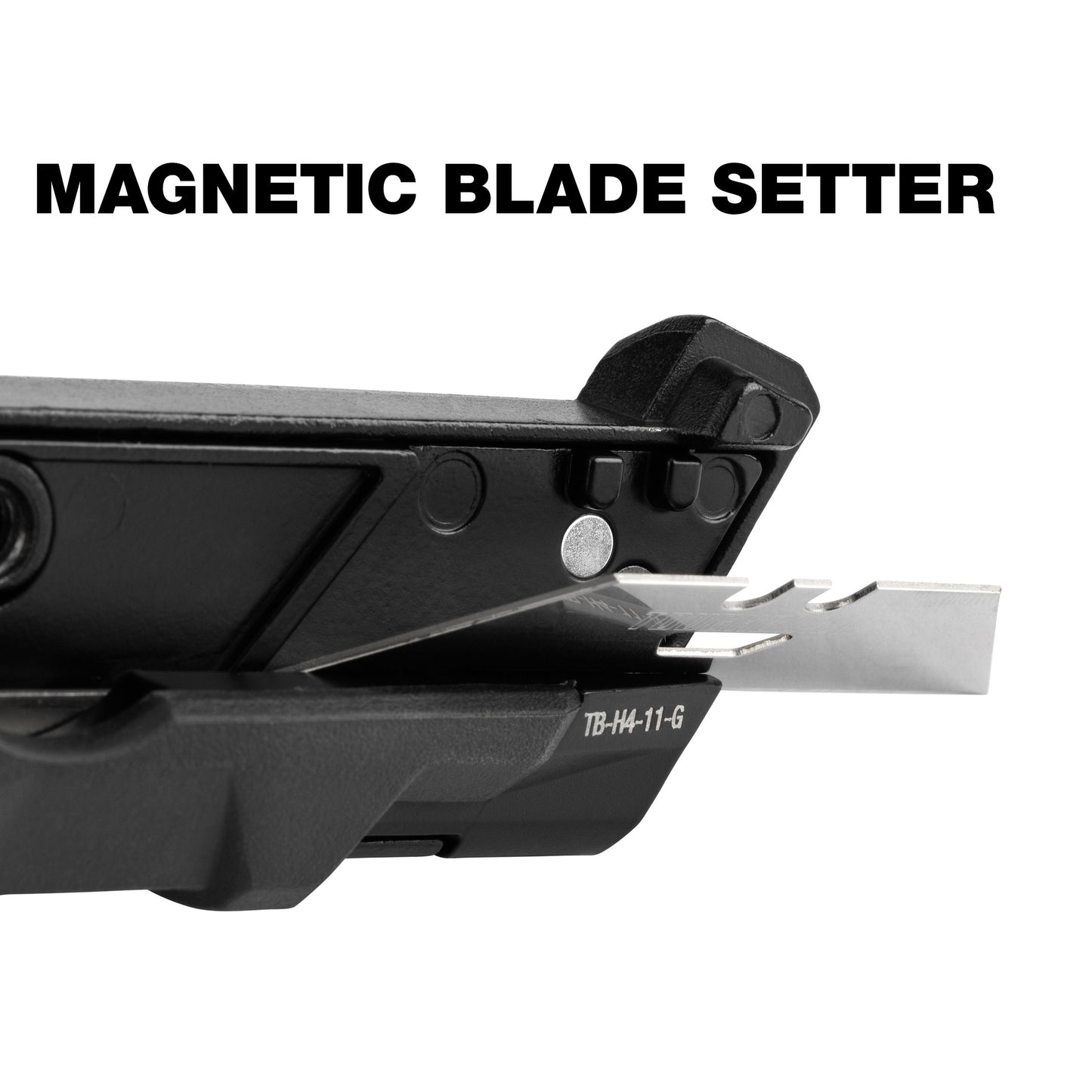 TOUGHBUILT Fixed Blade + Sliding Guard Utility Knife