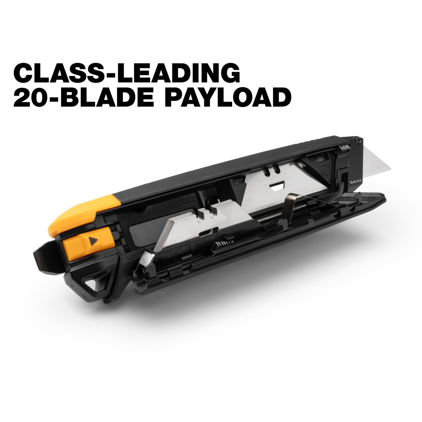 TOUGHBUILT Auto-Loading Utility Knife W/ Pry Bar