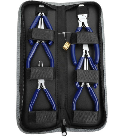 WORKPRO 7PC Jewelry Pliers Set w/ Easy Carrying Pouch
