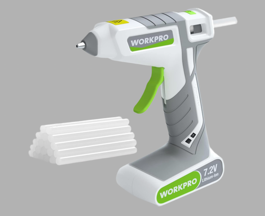 WORKPRO 7.2V Cordless Hot Melt Glue Gun