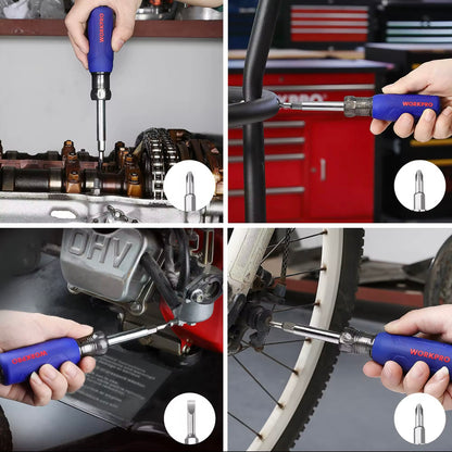 WORKPRO 6-IN-1 Multi-bit Screwdriver