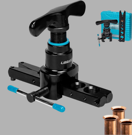 LIBRATON 45° Eccentric Single Flare Tool Kit for 1/4"-3/4"