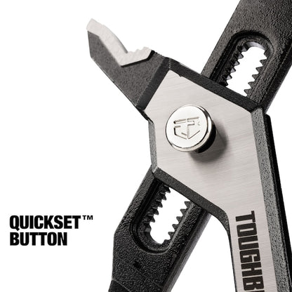TOUGHBUILT 12” V Jaw Speedset Pliers