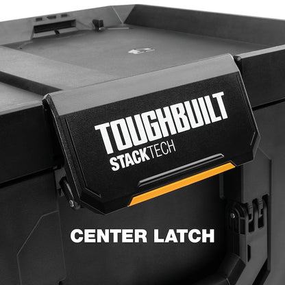 TOUGHBUILT STACKTECH Large Plastic/Metal Tool Box