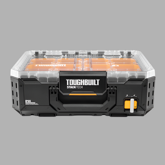 TOUGHBUILT STACKTECH 11-Compartment Large Plastic Small Parts Organizer
