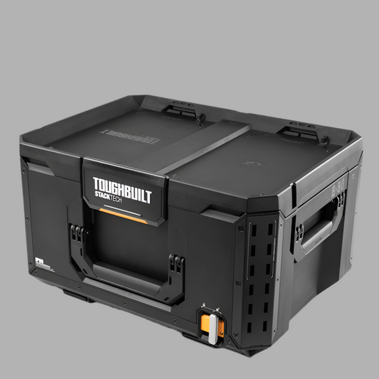 TOUGHBUILT STACKTECH Large Plastic/Metal Tool Box
