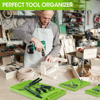 DURATECH 3PK Flexible Silicone Tool Tray