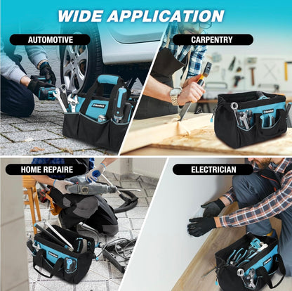 DURATECH 13” Small Tool Bag w/ 9 Pockets