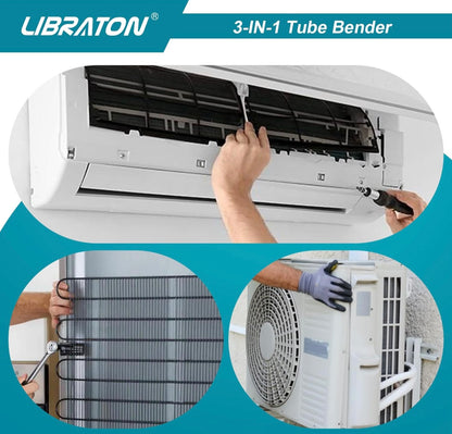 LIBRATON 3-IN-1 180-Degree Manual Tube Bender