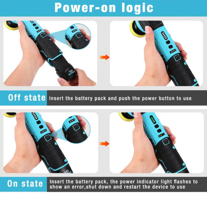 DURATECH 12V Cordless Buffer Polisher