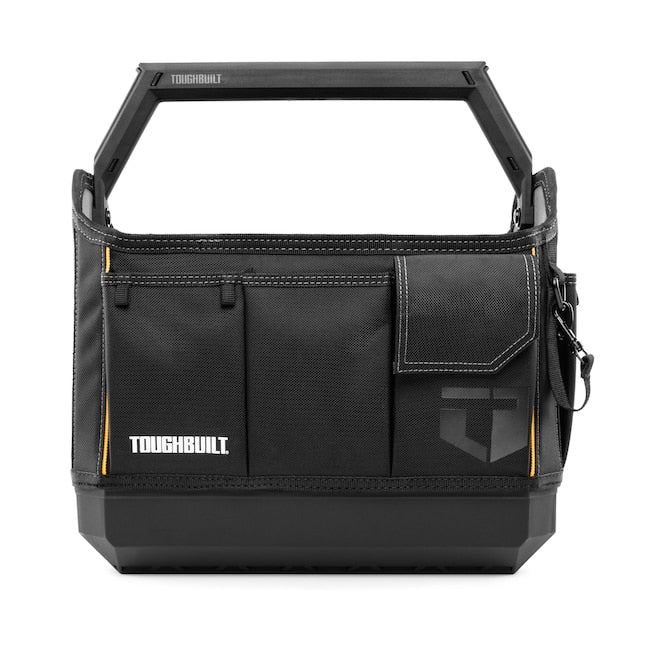TOUGHBUILT STACKTECH Black Polyester 18-in Tool Tote