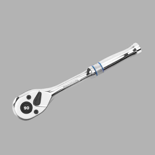 DURATECH 3/8” Drive 90 Tooth Quick-Release Ratchet Wrench