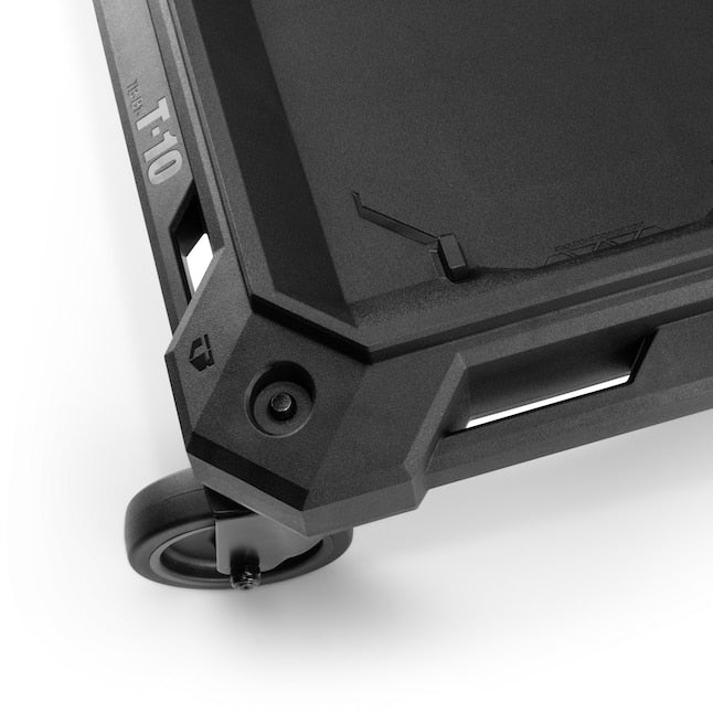 TOUGHBUILT STACKTECH Plastic/Metal Rolling Tool Box Mount 4-Wheel Cart