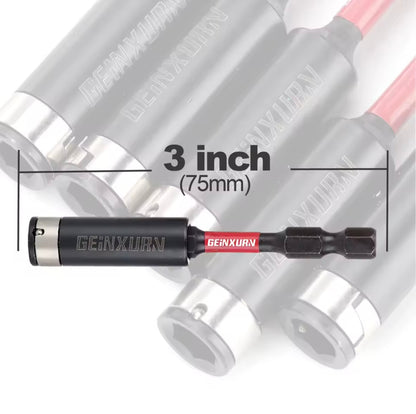 GEINXURN 1/3/5PK 3” Double-Lock Impact Bit Holder