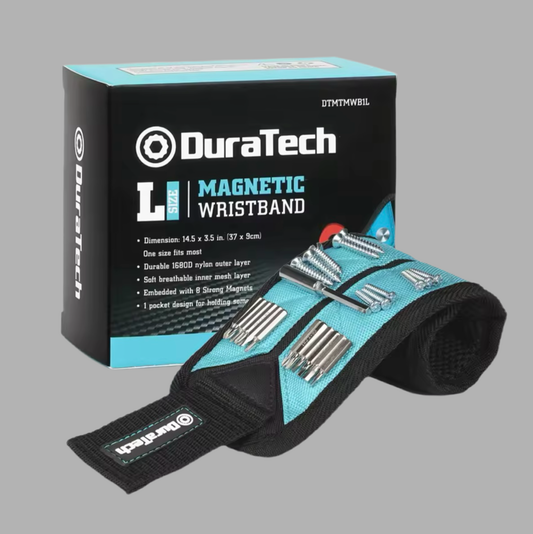DURATECH 1/2PK Large Magnetic Wristbands