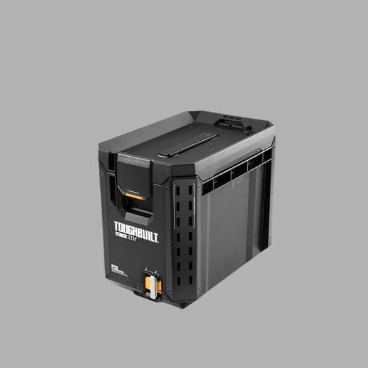 TOUGHBUILT STACKTECH Compact Plastic/Metal Tool Box