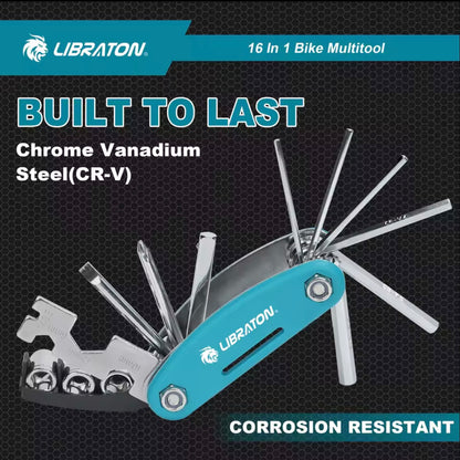 LIBRATON 16-IN-1 Bike Multi-Tool