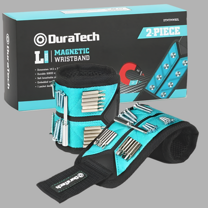 DURATECH 1/2PK Large Magnetic Wristbands