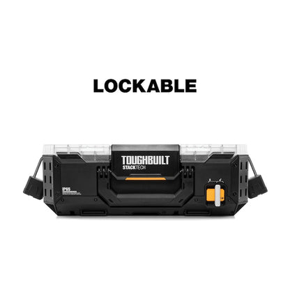 TOUGHBUILT STACKTECH 11-Compartment Large Plastic Small Parts Organizer