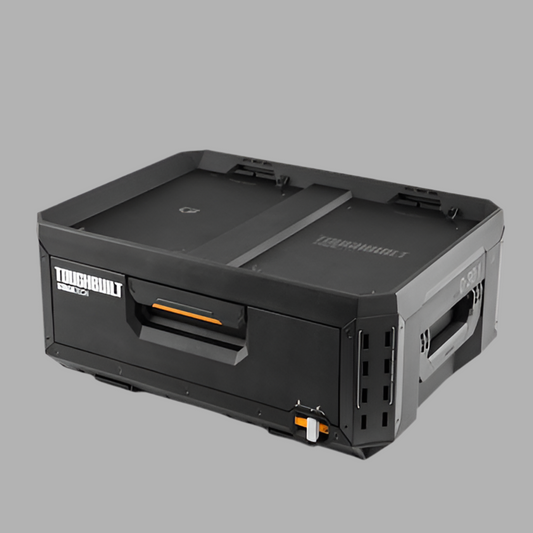 TOUGHBUILT STACKTECH 1-Drawer Plastic/Metal Tool Box