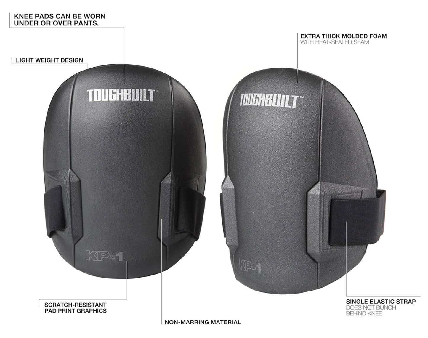 TOUGHBUILT Ultra Light Knee Pads