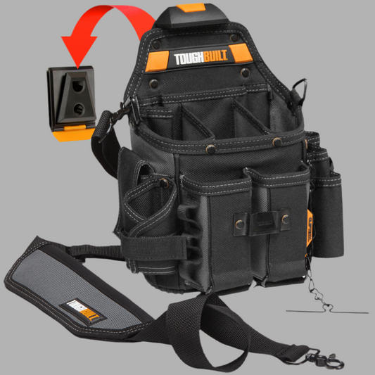 TOUGHBUILT Journeyman Electrician Pouch + Shoulder Strap
