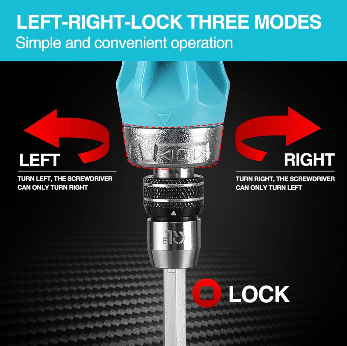 DURATECH 12-IN-1 Multi-Bit Ratcheting Screwdriver w/ Double Ended Bits