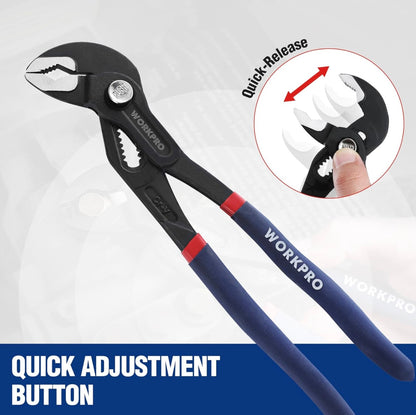 WORKPRO 7” Groove Joint Pliers / Water Pump Pliers