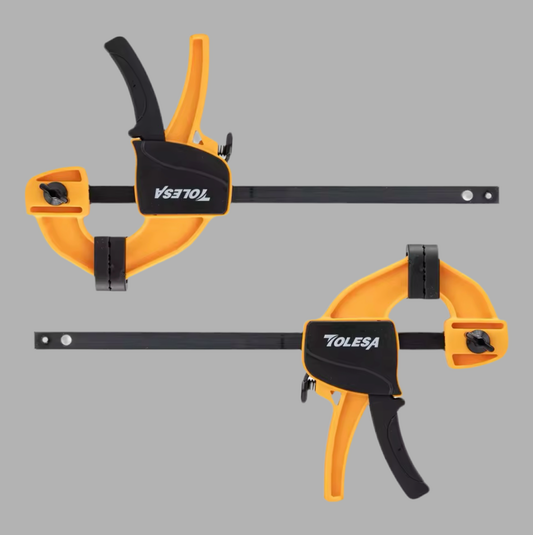 TOLESA 2/4PC 4” Quick-Change Woodworking Bar Clamps Set