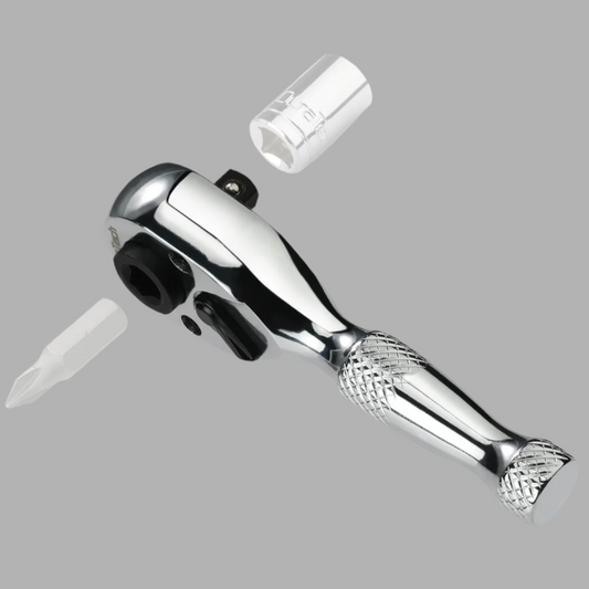 DURATECH Mini 1/4” Drive Ratchet Wrench