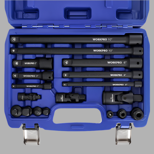 WORKPRO 18Pc Drive Tool Accessory Set