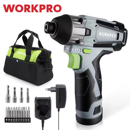 WORKPRO 12V Cordless Impact Screwdriver