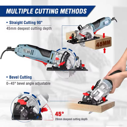 WORKPRO 710W Mini Circular Saw