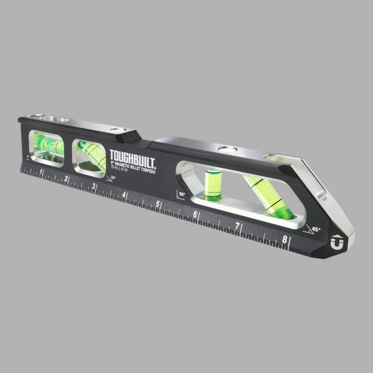 TOUGHBUILT 9-In Magnetic Billet Torpedo Level