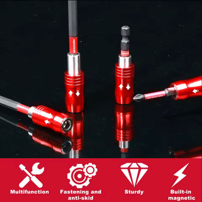GEINXURN 21PC 2” Impact Driver Bit Set w/ 2.6” Magnetic Telescopic Bit Holder