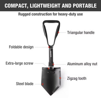 WORKPRO Folding Shovel